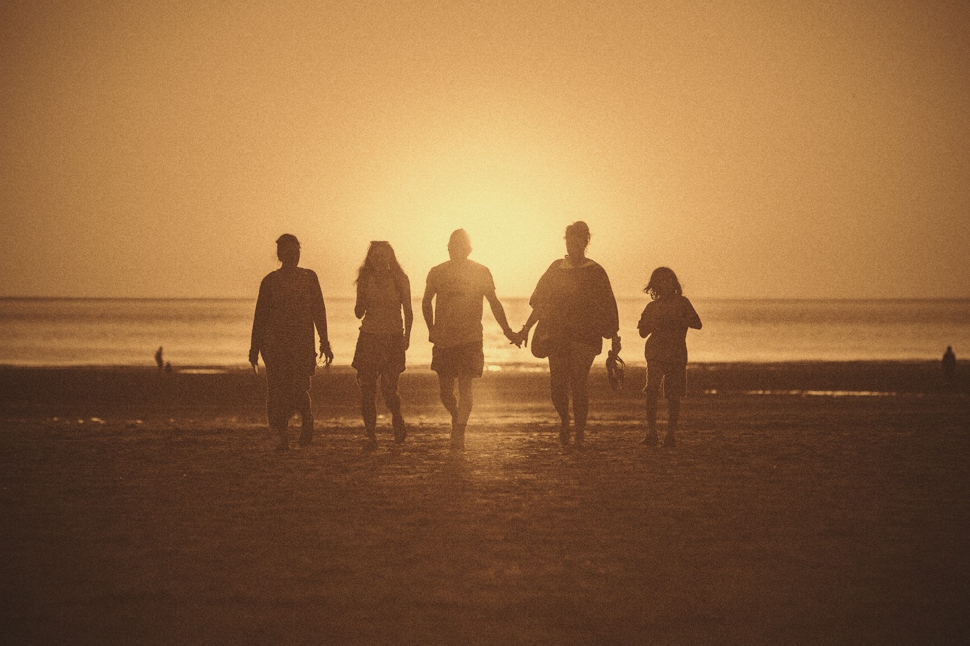 Strand in Sepia 1920er